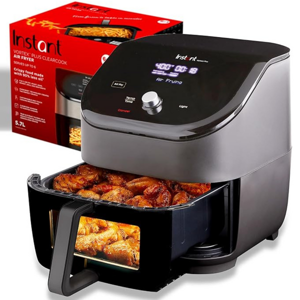 Instant Pot Vortex Plus 6-Quart 6-In-1 Air Fryer Oven