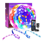 40ft Music Sync Color Changing RGB LED Strip Lights