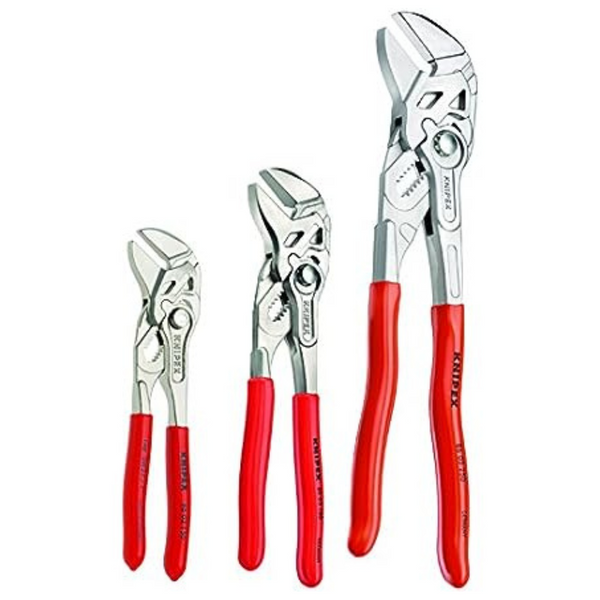 3-Piece Knipex Tools Pliers Wrench Set (6, 7, 10) (9K008045US)