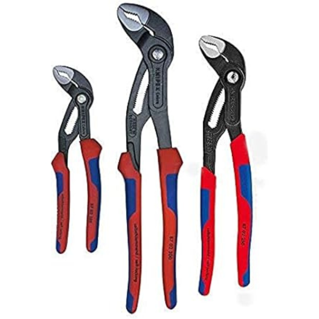 3-Piece Knipex Multi-Component Cobra Set (7, 10, & 12)