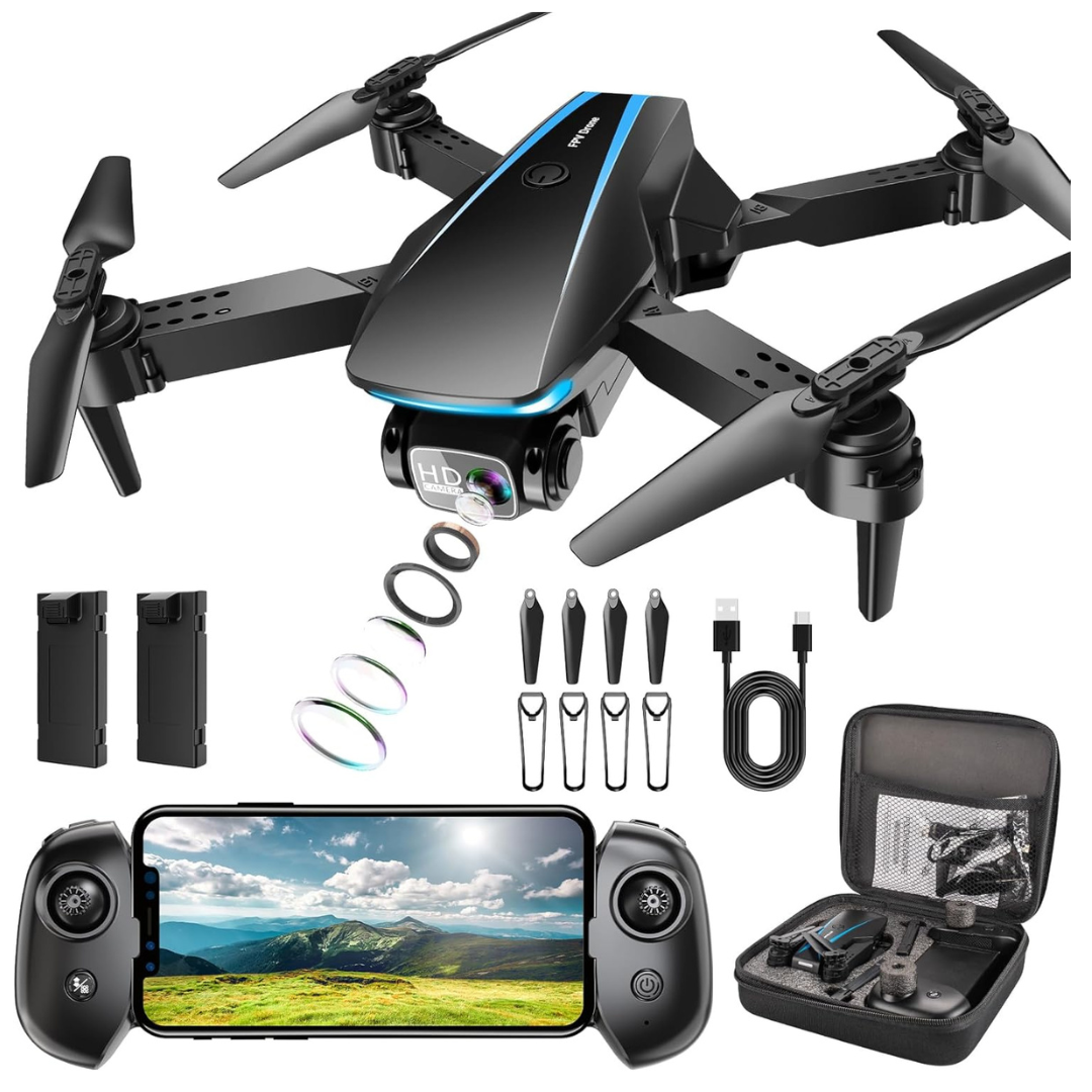 1080P HD Foldable Mini Drone with Stable Hover