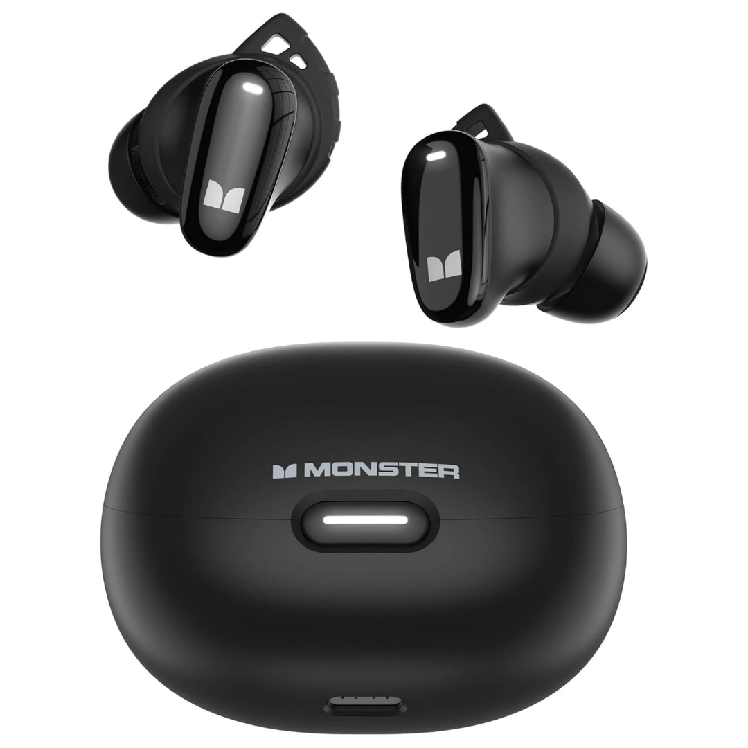 Monster Waterproof In-Ear Bluetooth 5.4 Headphones