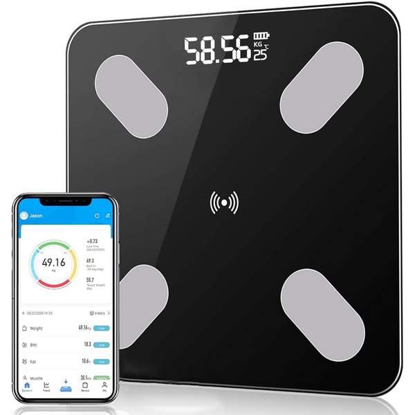 Digital Bathroom Scale with LED Display