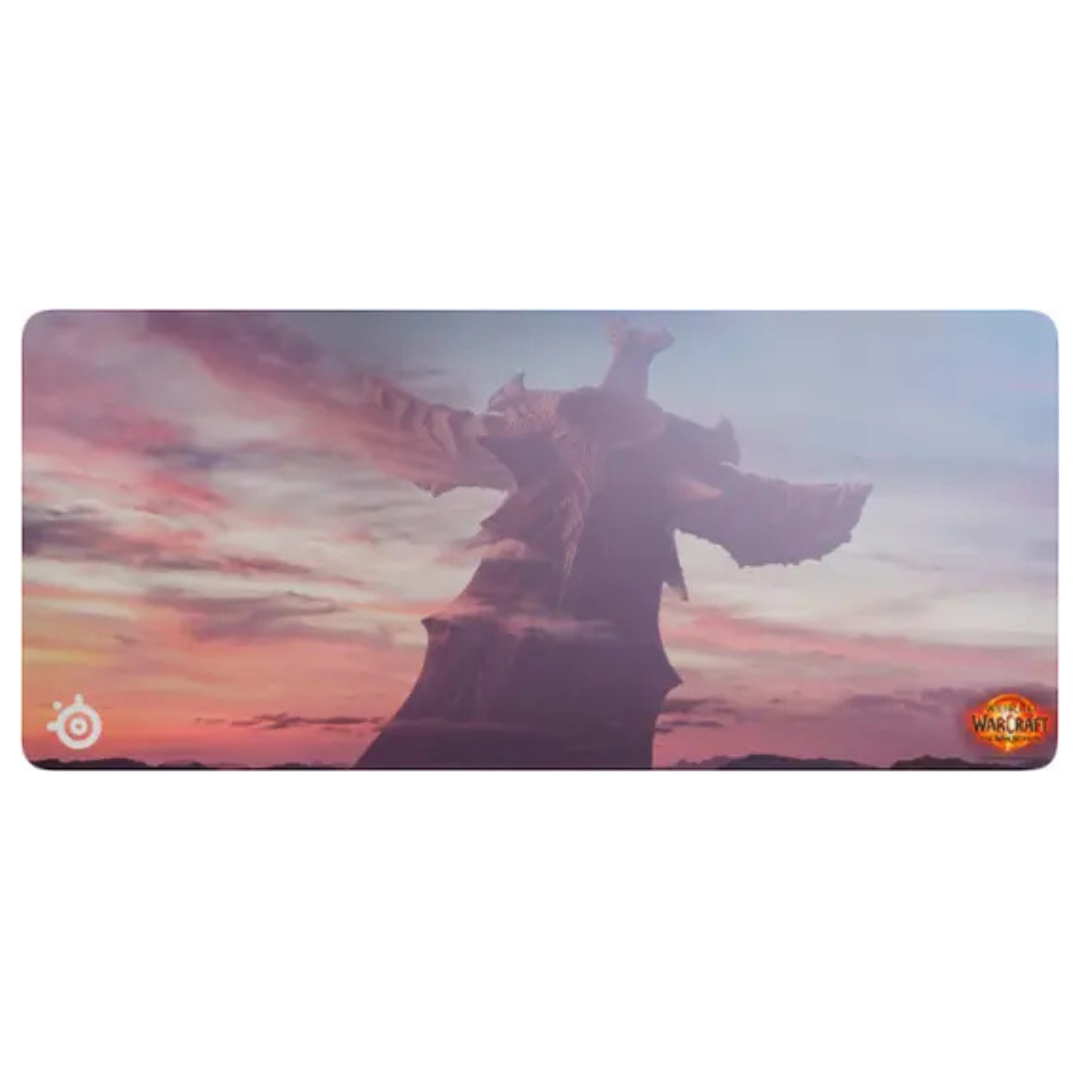 SteelSeries QcK Clock Gaming Mousepad, World Of Warcraft Edition