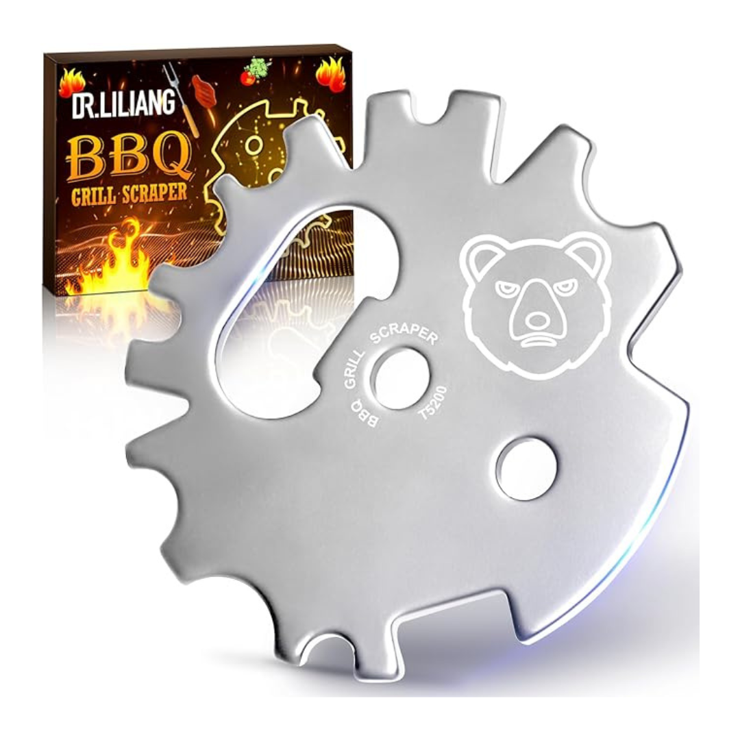 Dr. Liliang Cooking BBQ Grill Stainless Steel Scraper Tool