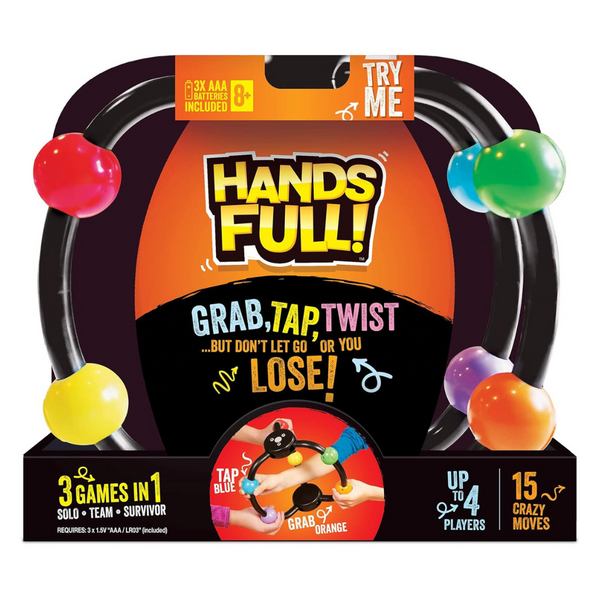 Hands Full! – An Interactive Family Game Of Twisted Challenges And Tangled Fun