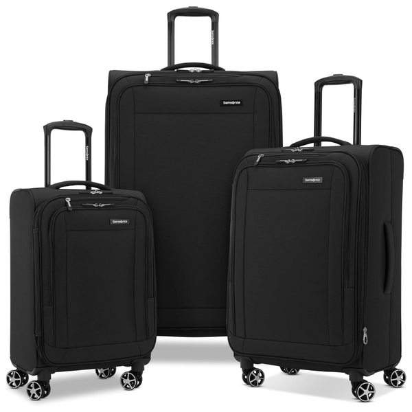 3-Pieces Samsonite Saire LTE Softside Expandable Luggage With Spinners