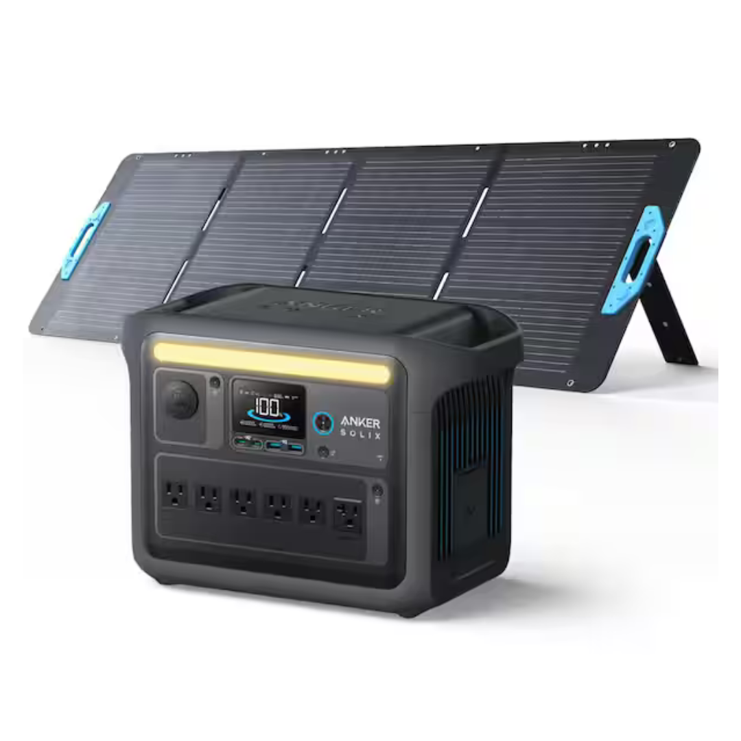 Anker 1800W Output/2400W Peak SOLIX C1000X Solar Generator