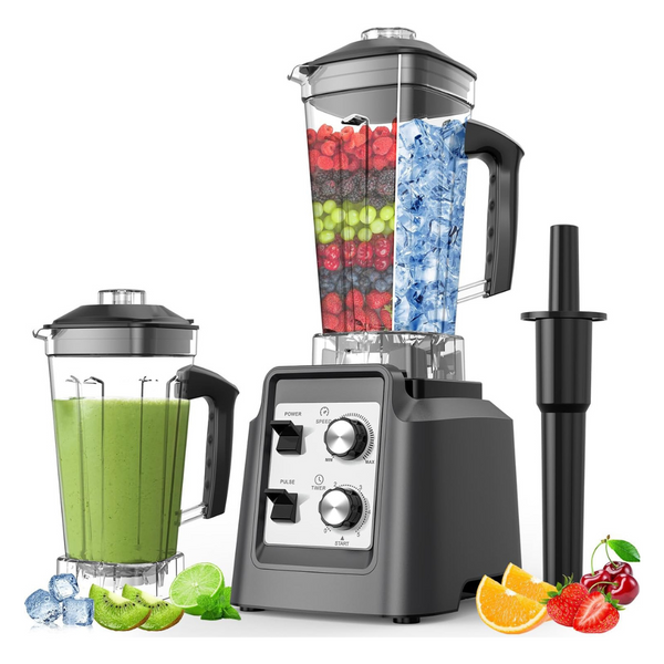 68oz PSIIDAN 1800W Smoothie Countertop Blender