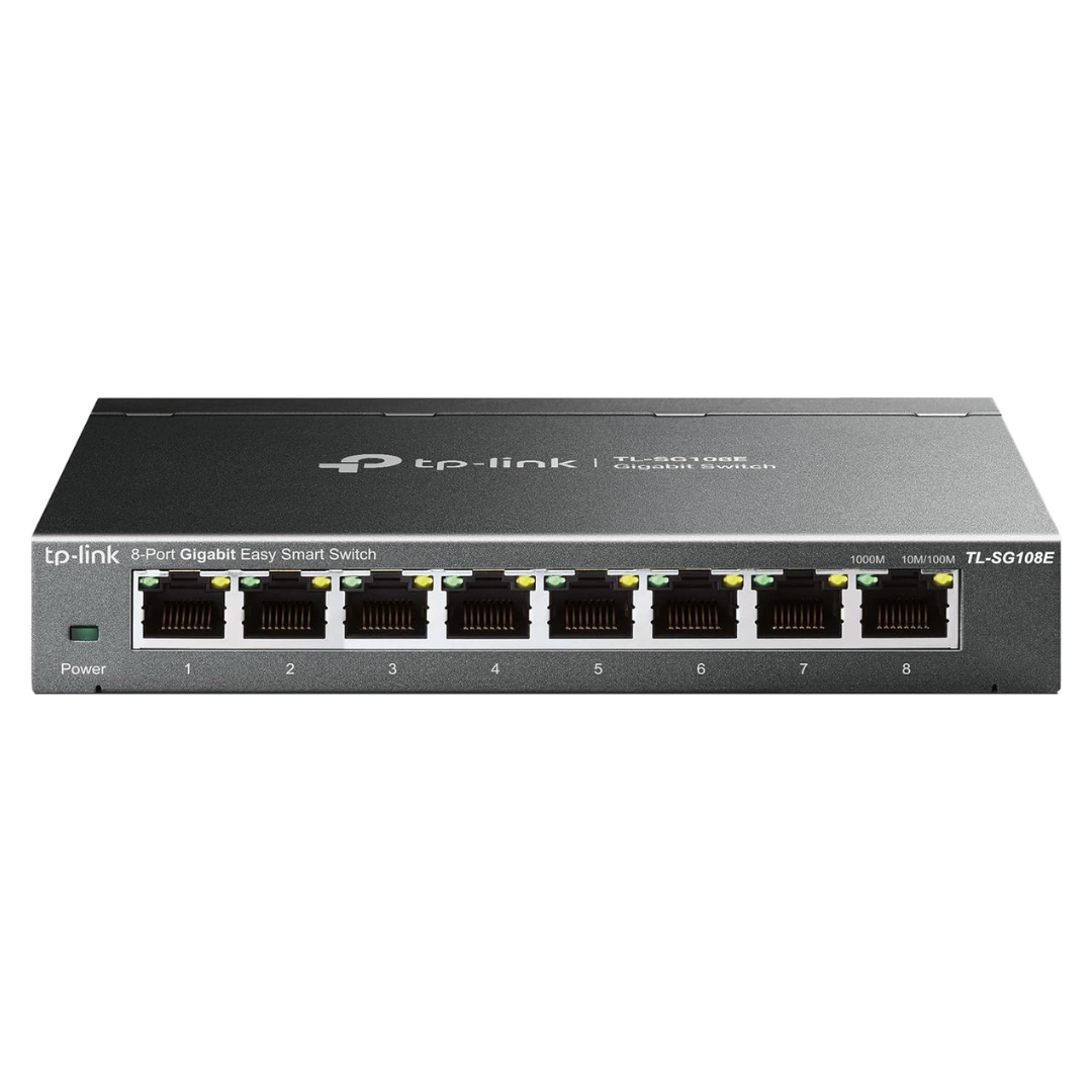 TP-Link 8 Port Easy Smart Managed Gigabit Switch