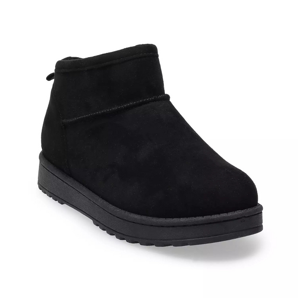 SO Women's Boots: SO Lupita Cozy Mini Boots Or SO Paulina Faux-Fur Winter Boots