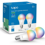 2-Pack TP Link 60W Equivalent Tapo Smart Light Bulbs Compatible with Alexa