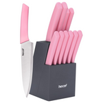 12-Piece Lightweight Kitchen Knife Block Set