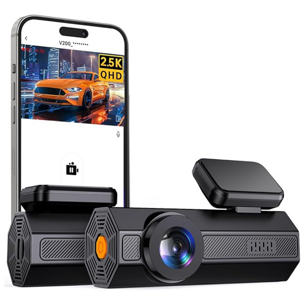 Veement 2.5K 1440P WiFi Mini Front Dash Car Camera