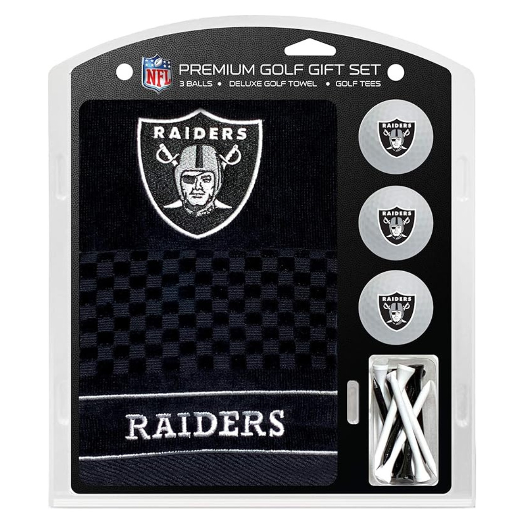 Team Golf NFL Las Vegas Raiders Gift Set