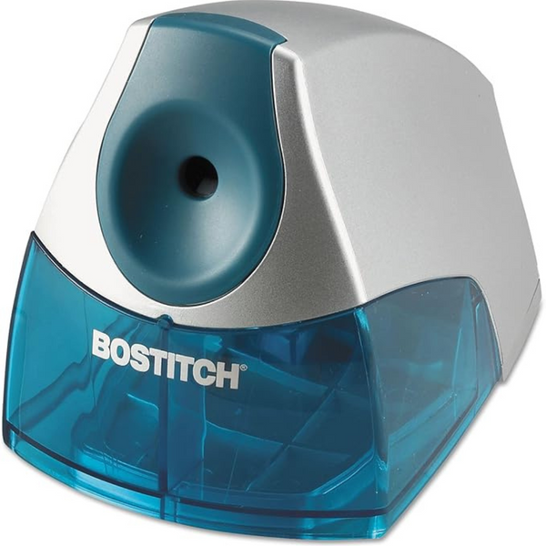 Bostitch Personal Electric Desktop Pencil Sharpener (Blue)