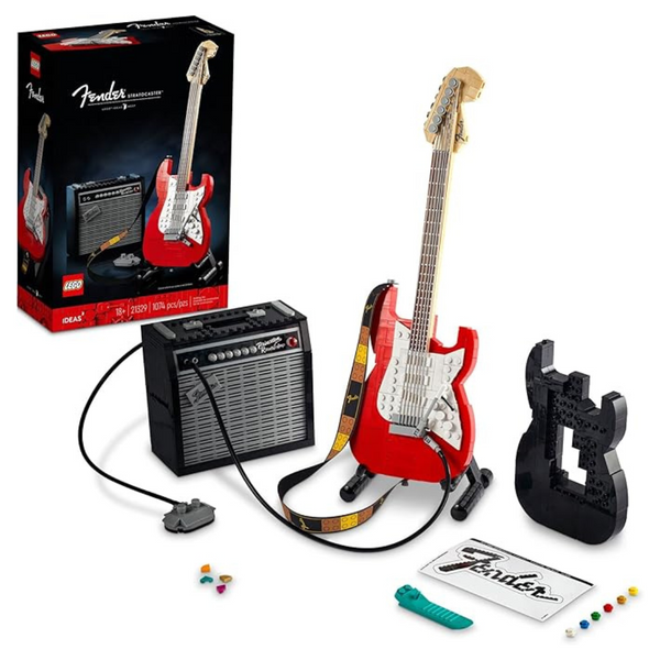 LEGO Ideas Fender Stratocaster 21329 Building Set (1074-Pieces)