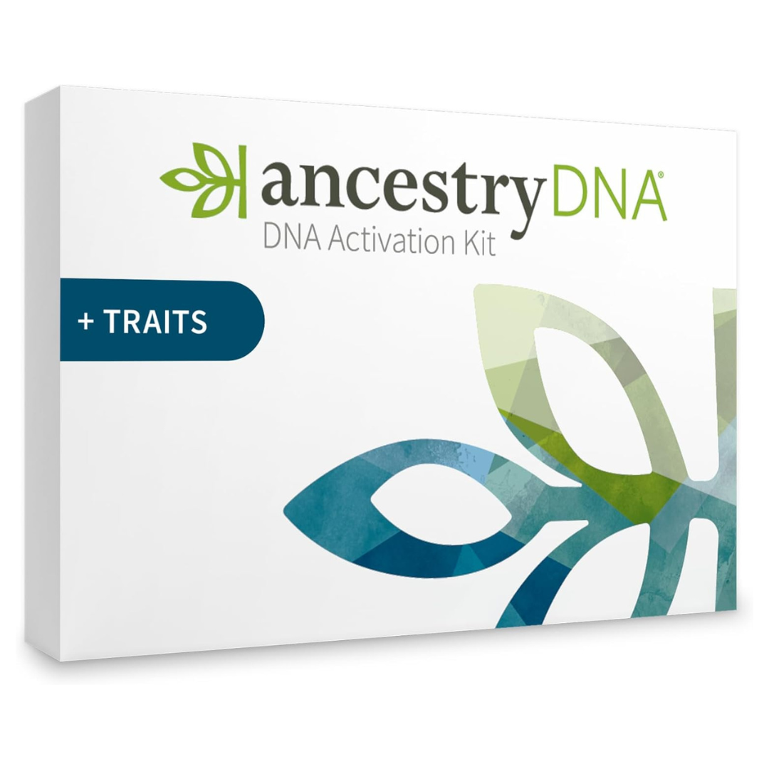 Test Kit: Personalized Genetic Traits, DNA Ethnicity Test, Origins & Ethnicities, Complete DNA Test