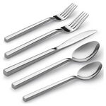 20-Piece Alata Cube Forged Stainless Steel Flatware Set