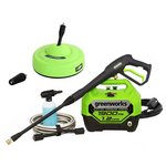 Greenworks 1900 PSI 1.2 GPM Electric Pressure Washer Combo Kit