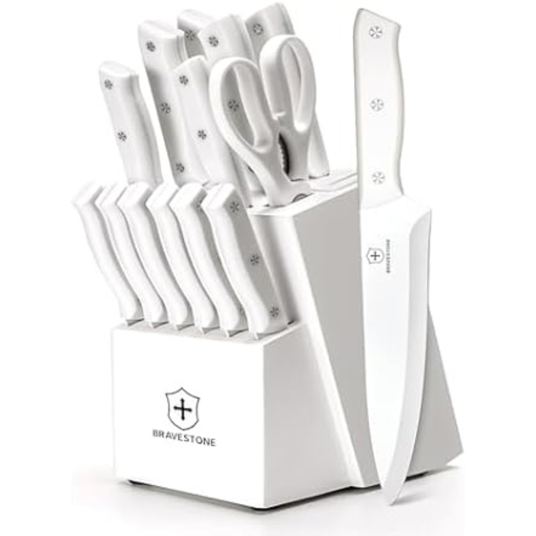 15-Piece Bravestone Kitchen Knife Set