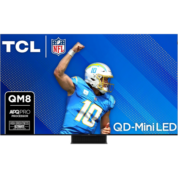 TCL 65QM851G 65" 4K HDR Smart Mini-LED QLED Google TV (2024)