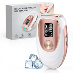 Ice-Cooling Painless IPL Hair Removal Device for Women and Men