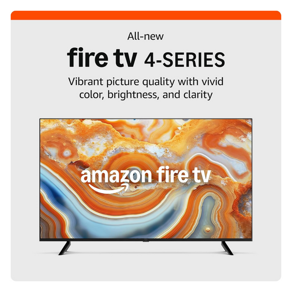 Amazon Basics 4-Series 55" 4K Ultra HDR Smart LED Fire TV