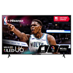 Hisense Class U6 Series 65" 4K Ultra HDR Smart Mini-LED QLED Google TV