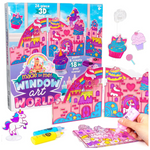 Made By Me Paint & Create Window Art Worlds Unicorn Kit