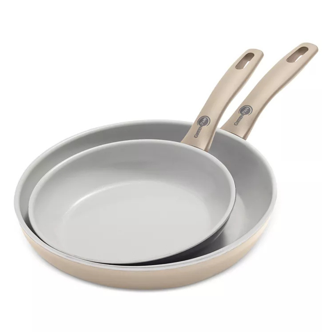 GreenPan Dover 8" & 10" 2-Piece Frypan Set