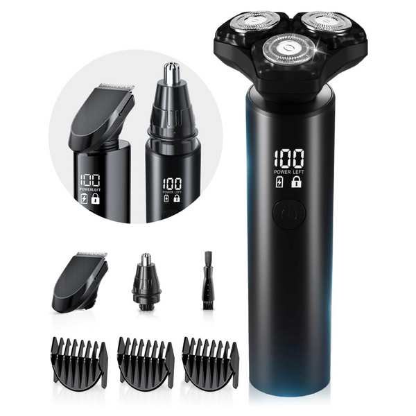 Removable Magnetic 3D Electric Shaver