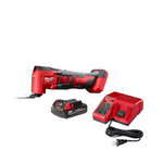 Milwaukee M18 Lithium-Ion Cordless Multi Tool Kit W/Battery & Charger