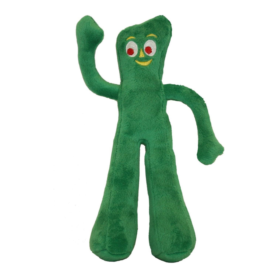 Multipet 9" Gumby Plush Filled Dog Toy