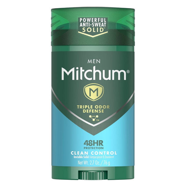 Mitchum Men's Triple Odor Defense Clean Control Deodorant (2.7 Oz)