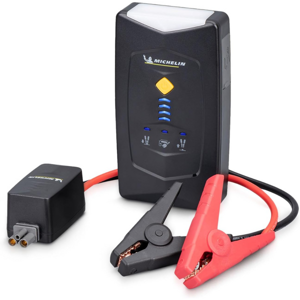 12V 500A Portable Car Jump Starter & 10000mAh LiFePO4 Power Bank