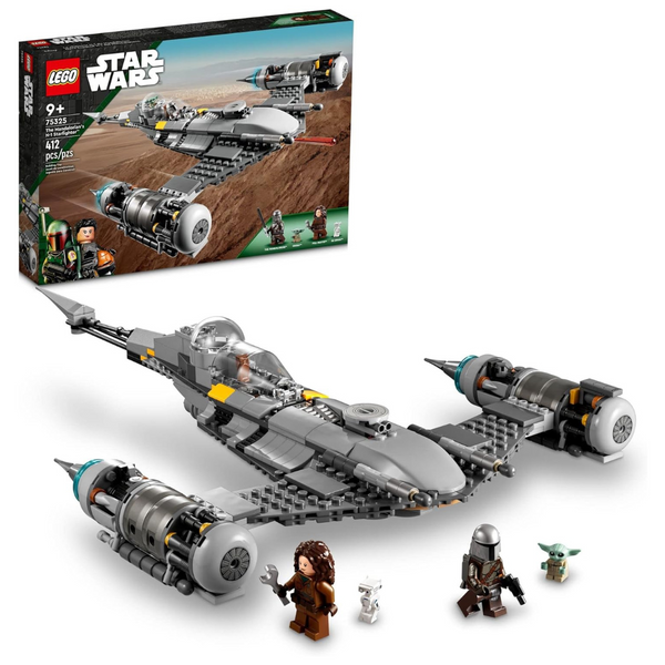 412-Piece LEGO Star Wars Boba Fett Mandalorian N-1 Starfighter Building Kit