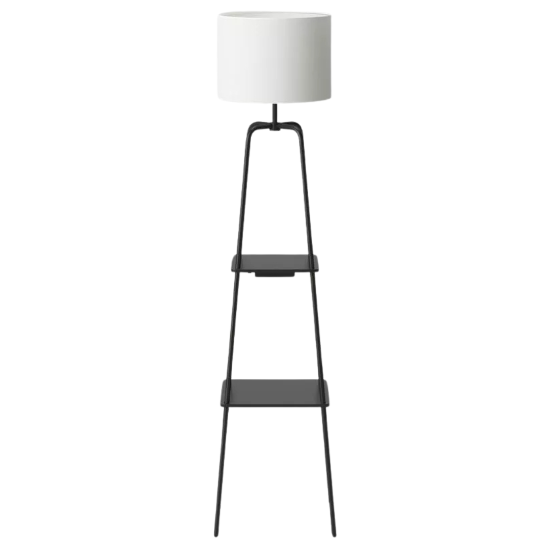 Threshold Etagere Power Source Shelf Floor Lamp [Open Box]