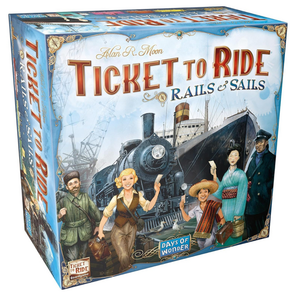 Ticket To Ride Rails & Sails Board Game