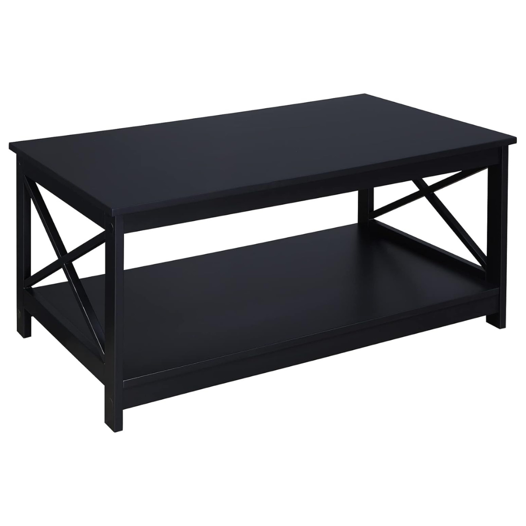 Convenience Concepts Oxford Coffee Table With Shelf