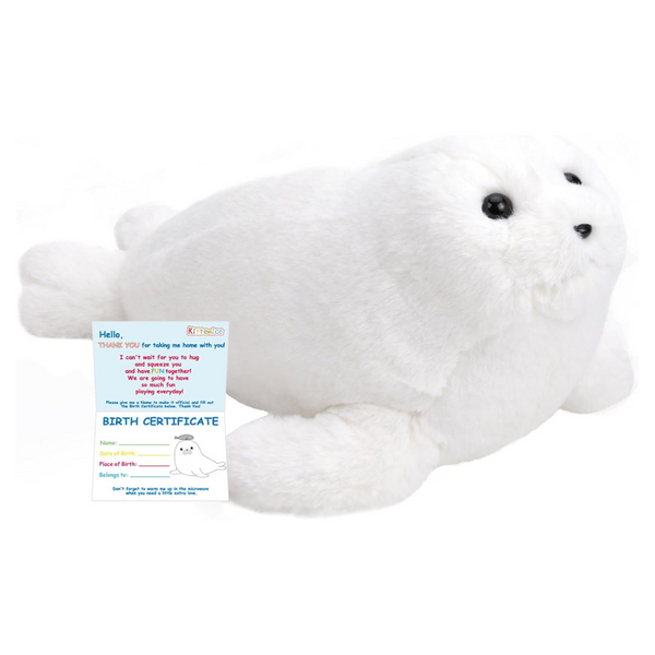 Kittenice 12.9" Seal Stuffed Animals Plushie Toys