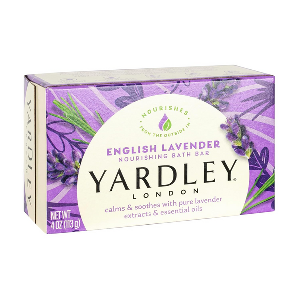 Yardley London English Lavender Naturally Moisturizing Bath Bar