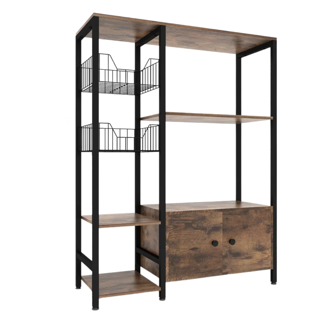 17 Stories Gyleena 31.5'' Steel Baker's Rack With Microwave Compatibility