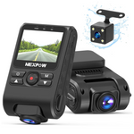 Nexpow Front and Rear 1080P Full HD Dash Camera