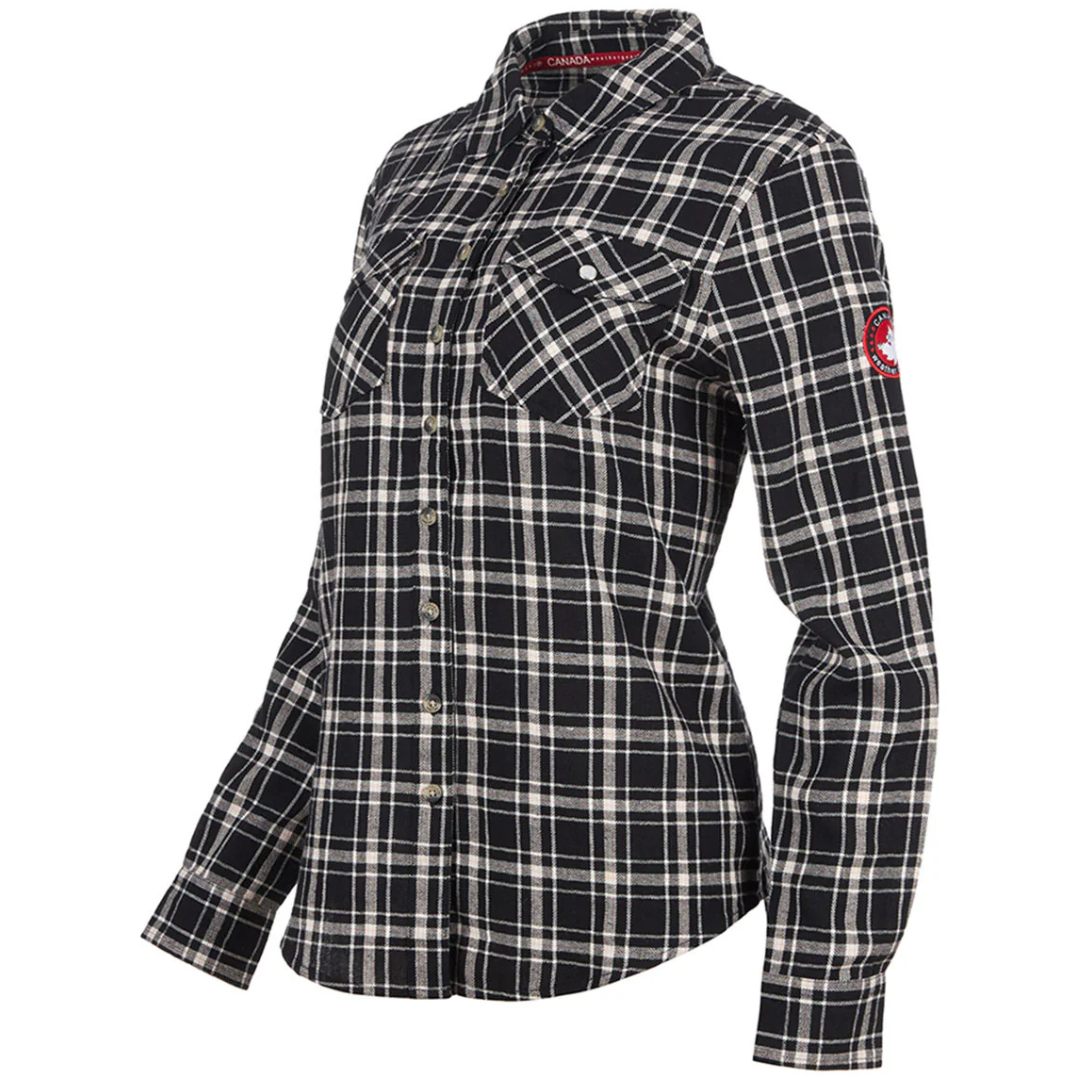 Canada Weather Gear Women's Unlined Flannel Shirts (Various)