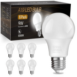 6-Pack 60W Equivalent A19 LED Light Bulb