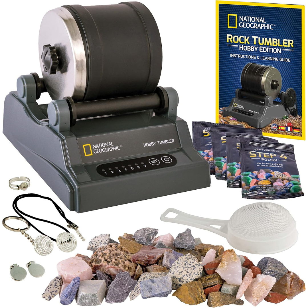 National Geographic Rock Tumbler Kit