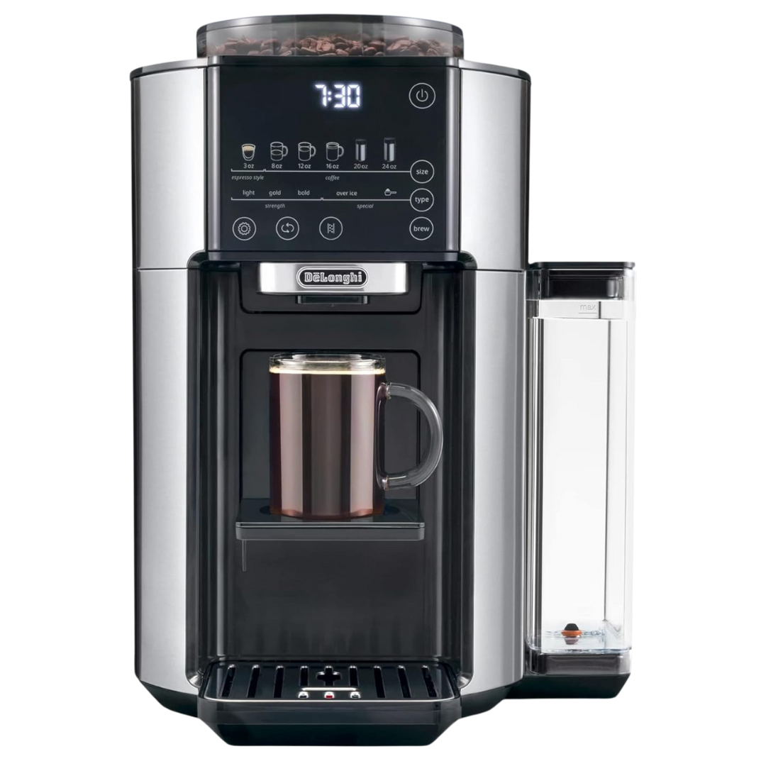 De'Longhi TrueBrew Single Serve 8 Oz To 24 Oz Drip Coffee Maker