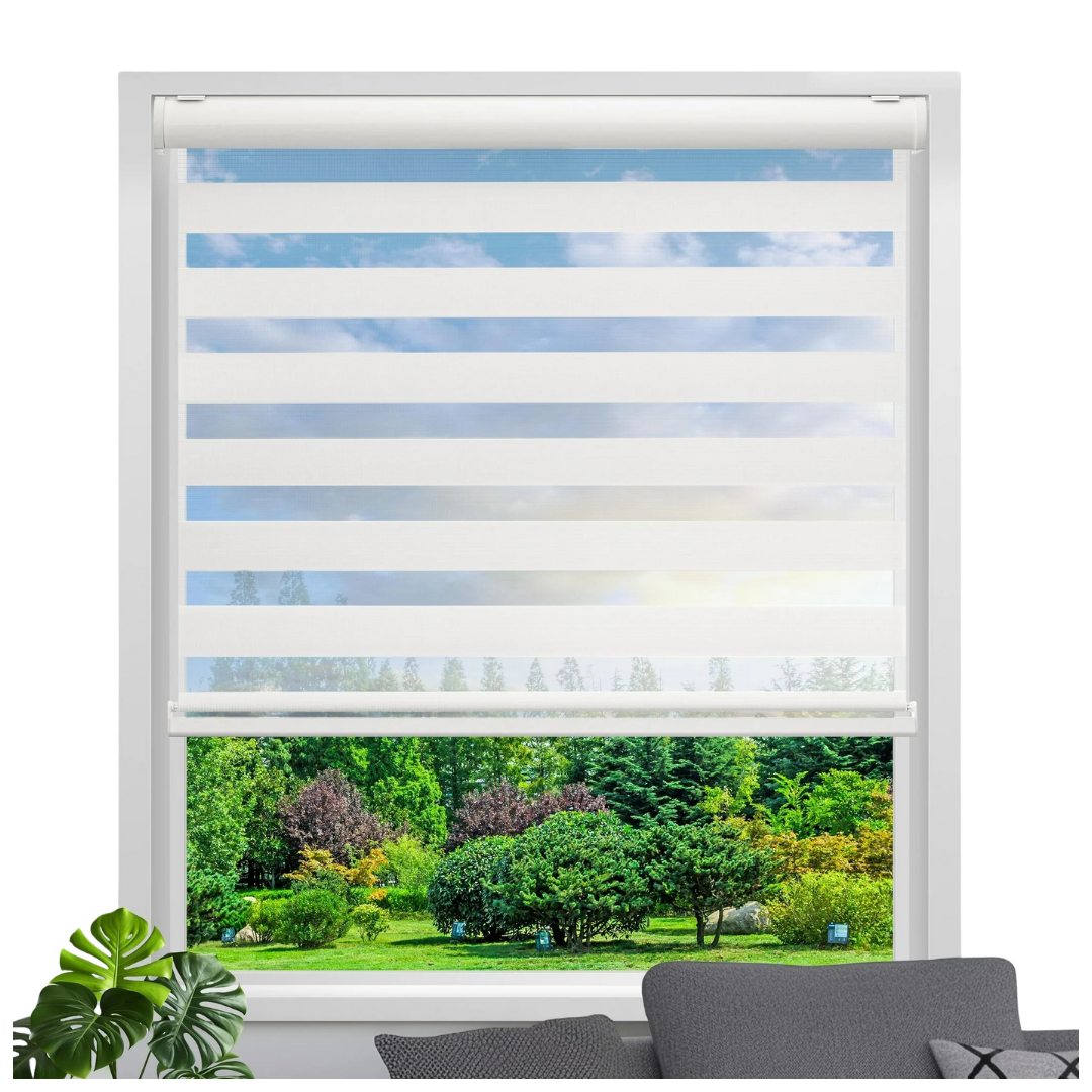 Lauren Taylor Cordless Zebra Blinds For Windows