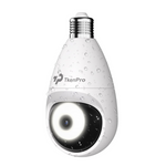 Wireless Outdoor 3K Light Bulb Security Cameras